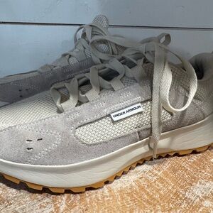 Women’s Under Armour 7.5 Street Mirage Grey White Tennis Shoes